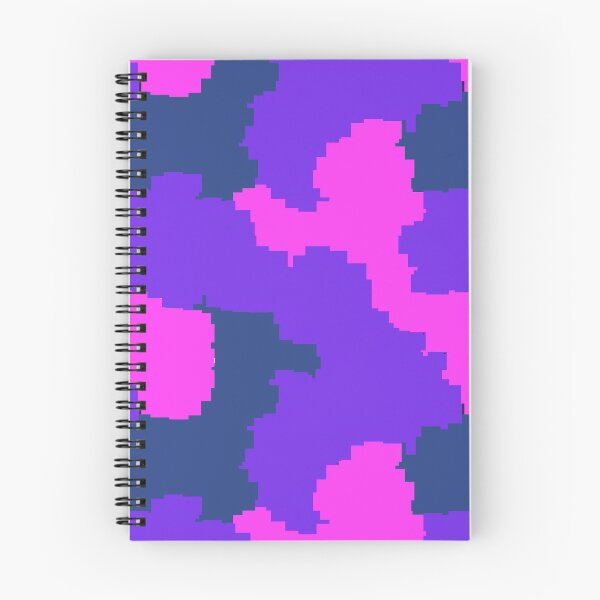 Aperçu de l'œuvre Pixel Camouflage Bleu Rose créée et vendue par eidrood.