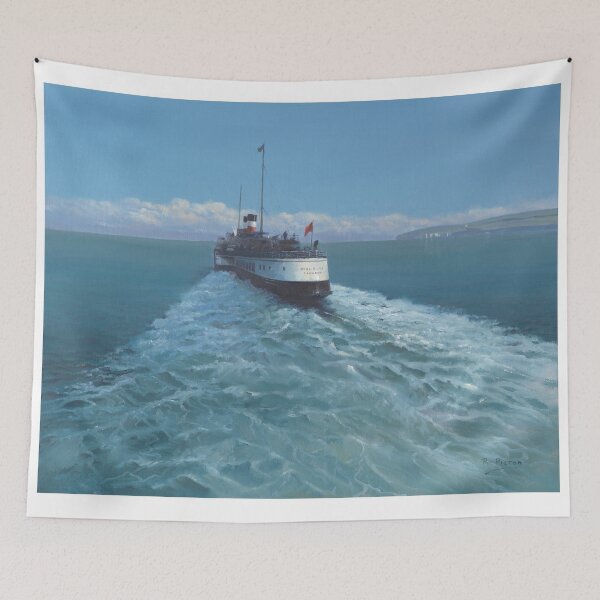 Item preview, Old Harry Rocks with Paddle Steamer. designed and sold by Richard Picton.