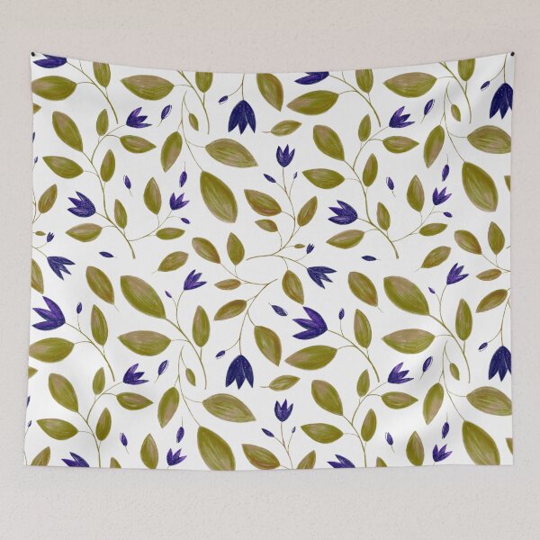 Item preview, Bright purple flowers  designed and sold by LaurenHWyatt.