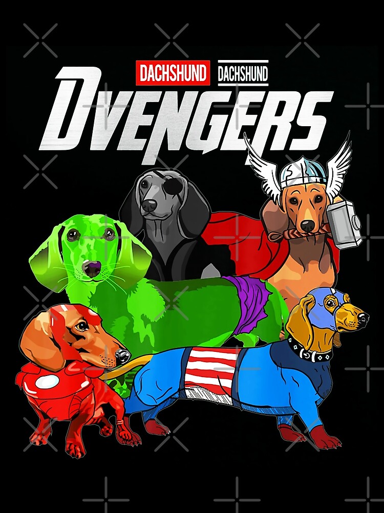 Dvengers T-Shirt Funny Dog Dachshund Shirt Gift Dvengers T-Shirt Funny Dog Dachshund Shirt Gift