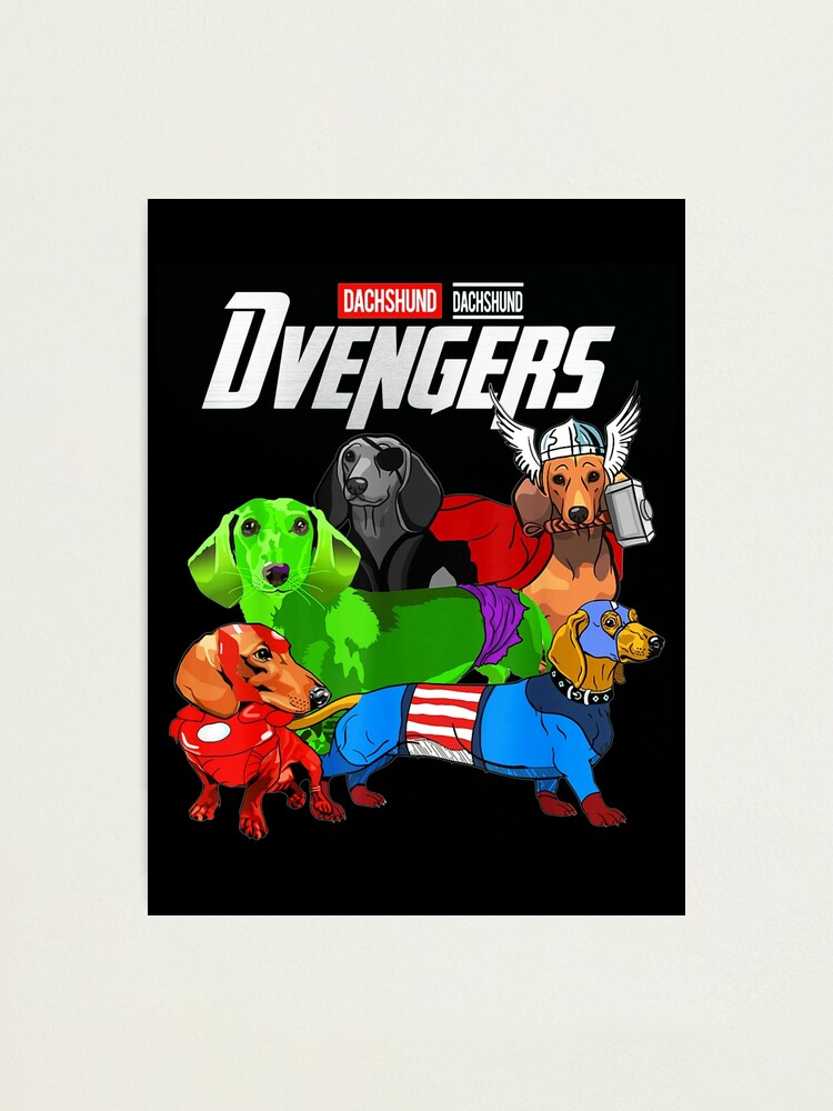 Dvengers T-Shirt Funny Dog Dachshund Shirt Gift Dvengers T-Shirt Funny Dog Dachshund Shirt Gift