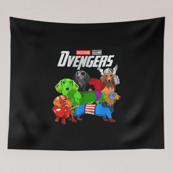 Item preview, Dvengers T Shirt Funny Dog Dachshund Gift  for Men Women, Gift Halloween Day, Thanksgiving, Christmas Day  designed and sold by SarahGloriaTees.