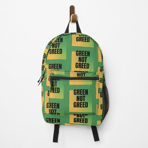 Item preview, Green NOT Greed designed and sold by sillyaprons.