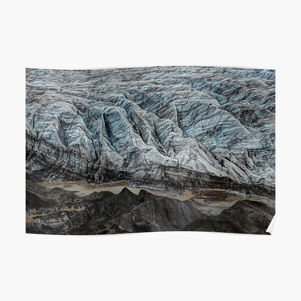 Svinafellsjokull Glacier Poster