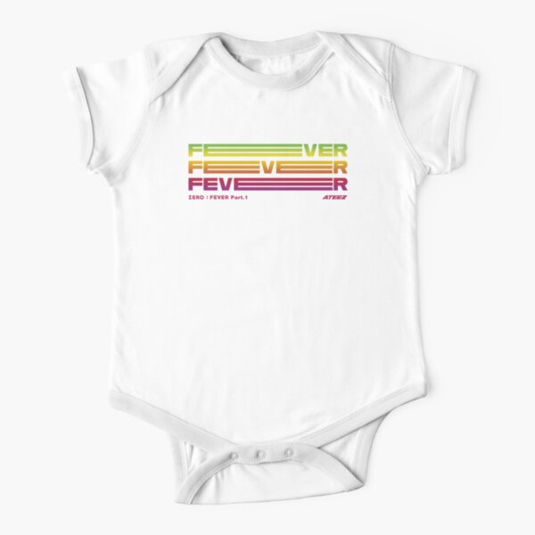 Kpop Boy Group Ateez Official Logo Baby One Piece By Lysavn Redbubble