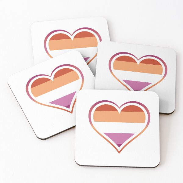 Item preview, Lesbian Pride Heart designed and sold by Raven Wolfe.