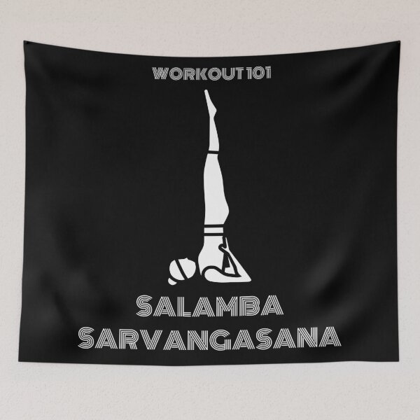 Item preview, Salamba Sarvangasana (Workout 101) designed and sold by BofflingDesigns.