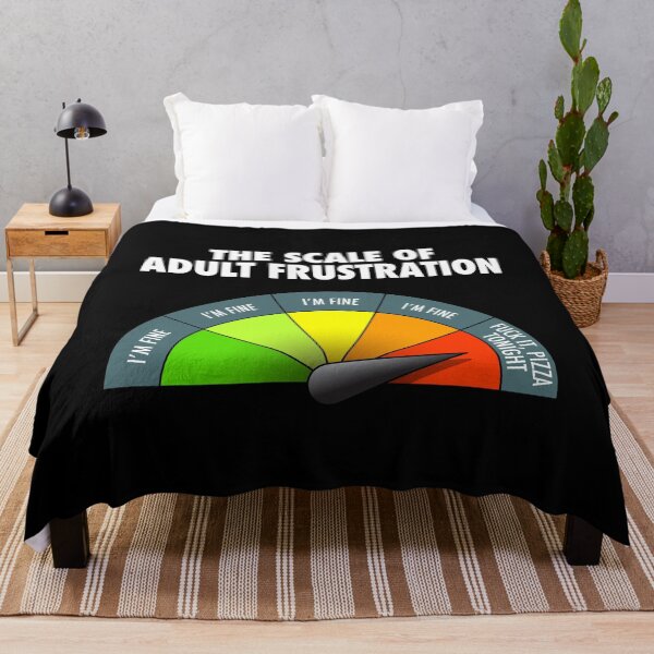 Item preview, The Scale Of Adult Frustration designed and sold by UndeadWizard.