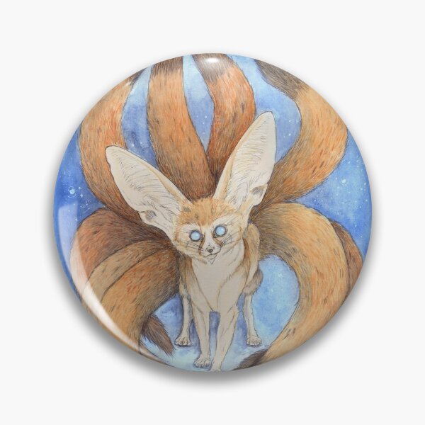 Item preview, Watercolor Galaxy Kitsune designed and sold by SarahDahlinger.