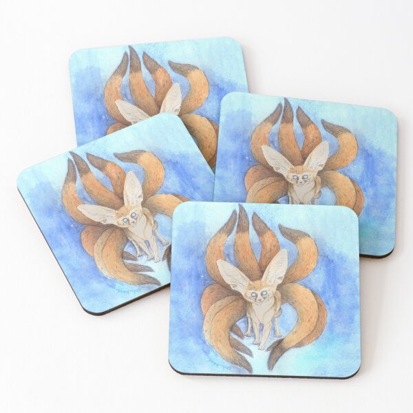 Item preview, Watercolor Galaxy Kitsune designed and sold by SarahDahlinger.