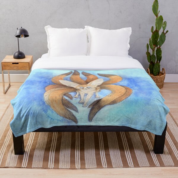 Item preview, Watercolor Galaxy Kitsune designed and sold by SarahDahlinger.