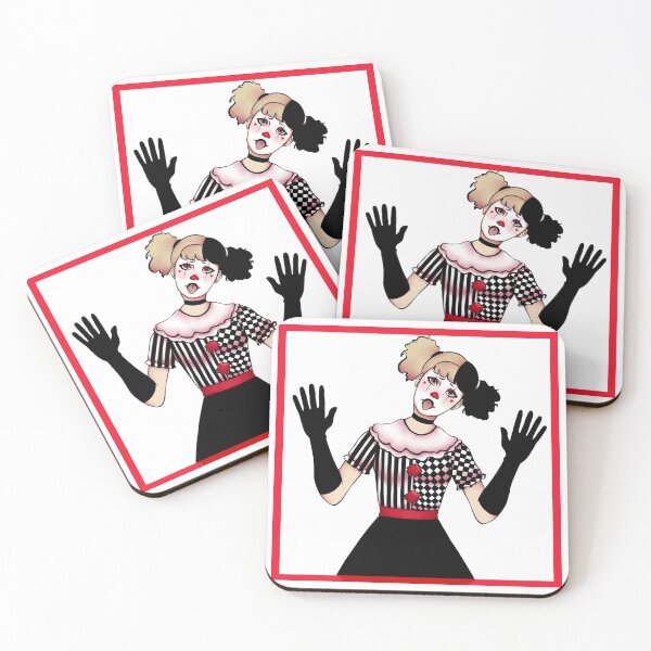 Artikelvorschau, Harlekin Clown Girl entworfen und verkauft von SicklyCute.