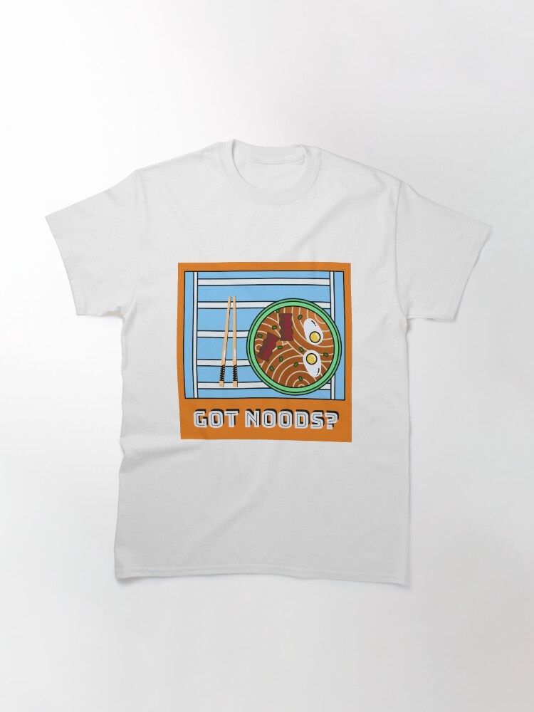 Thumbnail 3 of 7, Classic T-Shirt, Got Noods? Noodle Bowl designed and sold by JTatum95.