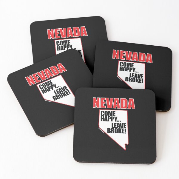 Item preview, Funny Nevada Map, Come Happy Leave Broke designed and sold by K. Scott  Teeters.