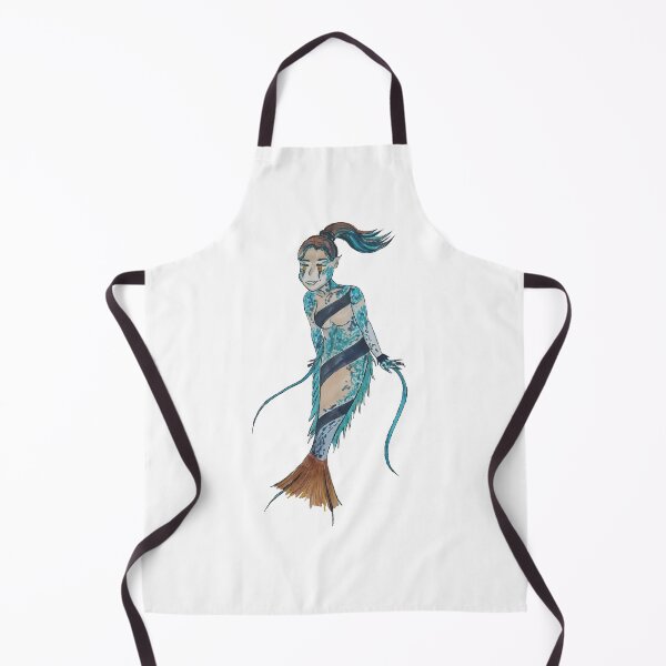 Item preview, Pterophyllum Scalare~Freshwater Angelfish mermaid designed and sold by AmelieHalkias.