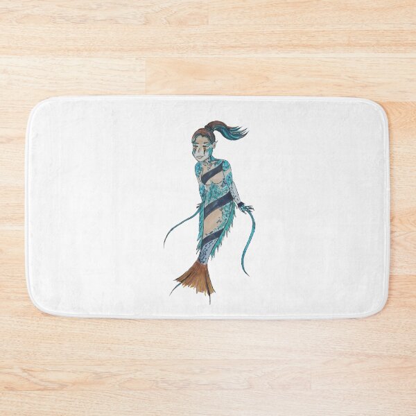 Item preview, Pterophyllum Scalare~Freshwater Angelfish mermaid designed and sold by AmelieHalkias.