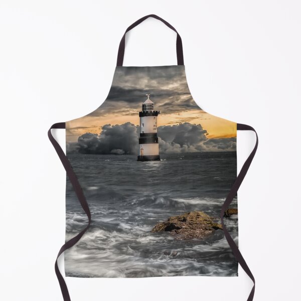 Item preview, The Lighthouse Storm Anglesey designed and sold by AJEvans.