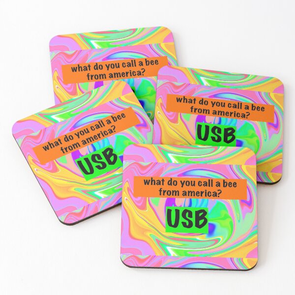 Item preview, what do you call a bee from america ,usb designed and sold by sarina G.