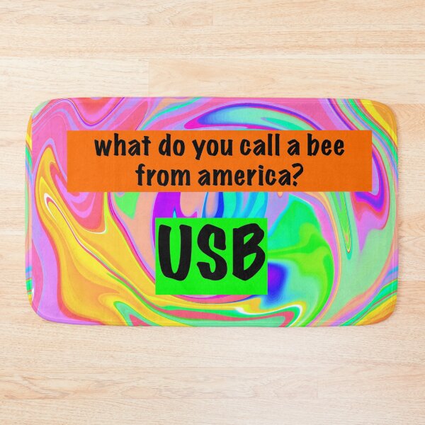 Item preview, what do you call a bee from america ,usb designed and sold by sarina G.