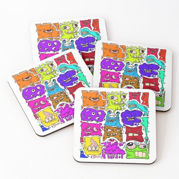 Item preview, Monster Party designed and sold by Luperva.