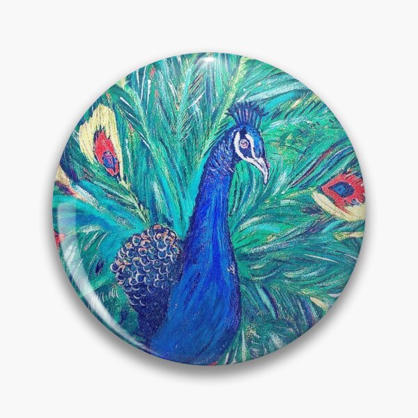 Item preview, Vibrant Peacock designed and sold by sianney-fanart.