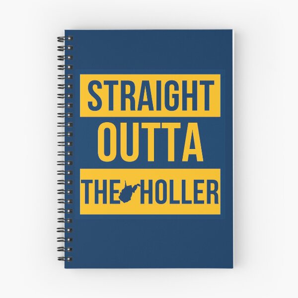 Item preview, West Virginia Straight Outta The Holler State Map Shirts Stickers designed and sold by Pittsburgh 412 Steel City Yinzers.