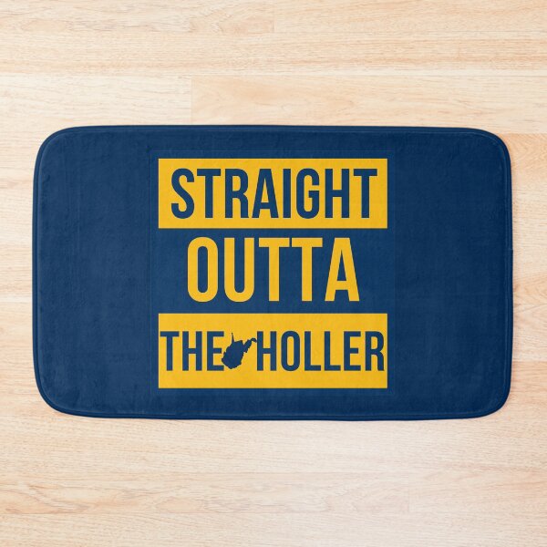 Item preview, West Virginia Straight Outta The Holler State Map Shirts Stickers designed and sold by Pittsburgh 412 Steel City Yinzers.