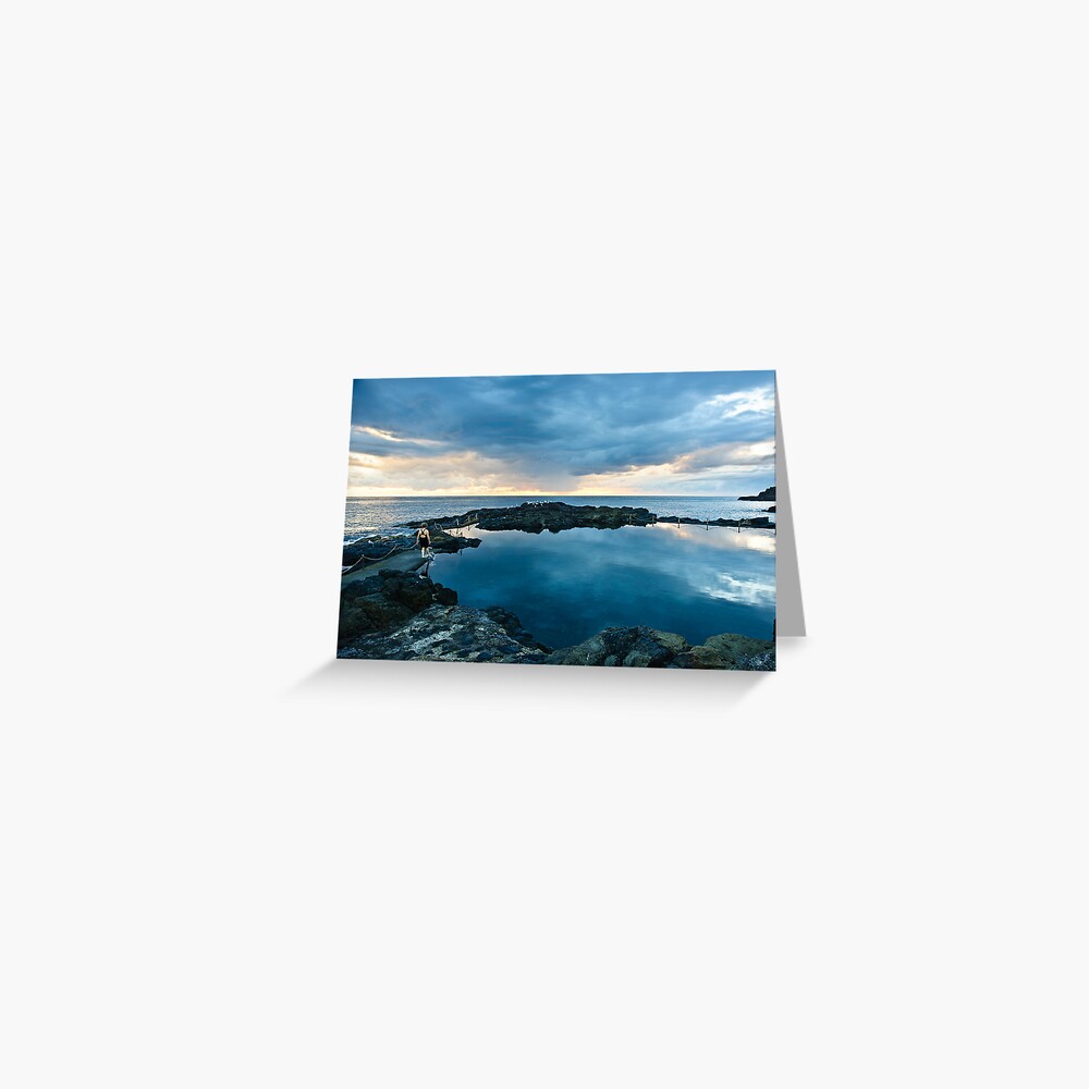 Rock Pool - KIama Greeting Card