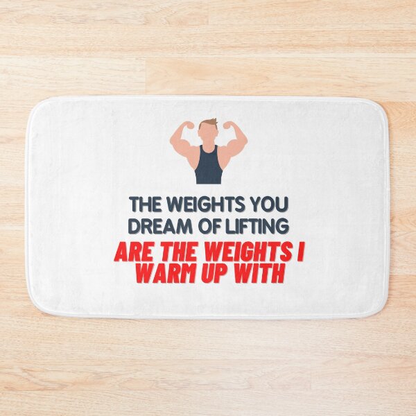 Item preview, Gym sarcastic weightlifting quote designed and sold by The Athletic  Mindset.