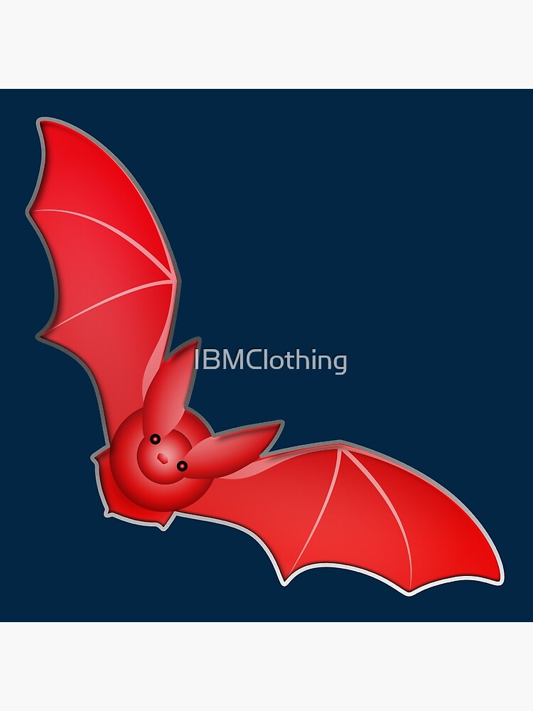 "Demon Possessed Bat Devilish Cool Flying Rats" Poster for Sale by