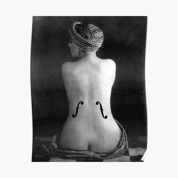 Violín de Ingres (1924) de Man Ray Póster