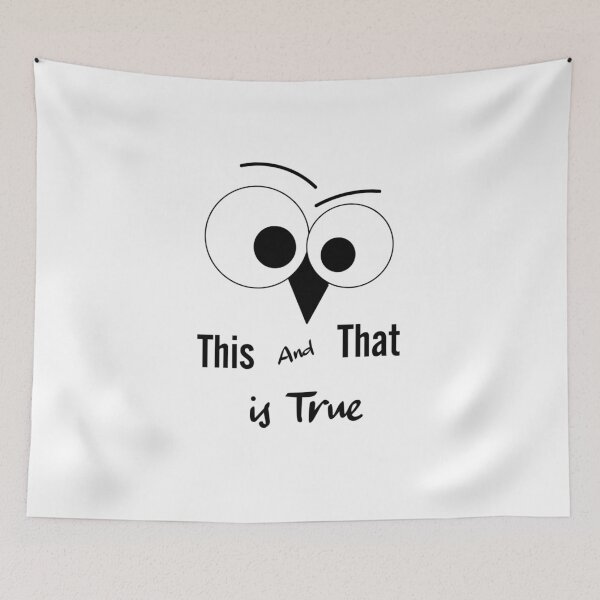 Item preview, This & That Is True designed and sold by BumbleChynxBee.