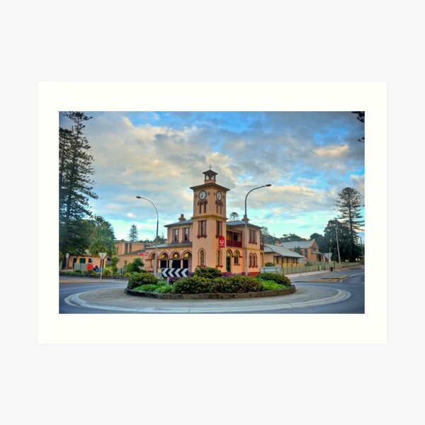 Kiama Post Office Art Print