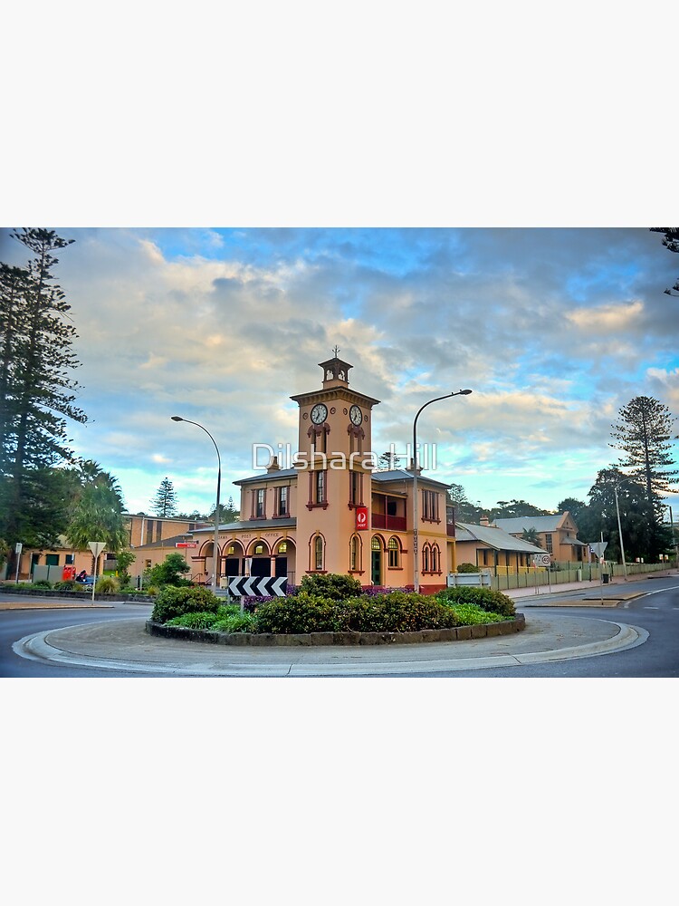 "Kiama Post Office" Art Print by dilshara Redbubble