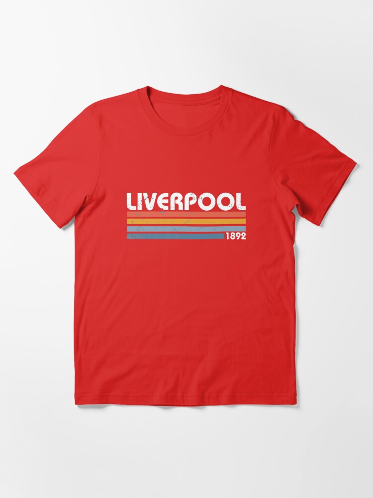 Ekstremt vigtigt jeg er enig Monopol Liverpool Vintage Retro" Essential T-Shirt for Sale by Retrofootball |  Redbubble