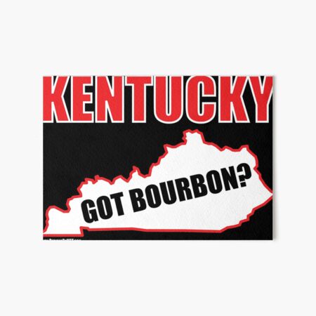 Item preview, Funny Kentucky Map, Got Bourbon designed and sold by K. Scott  Teeters.