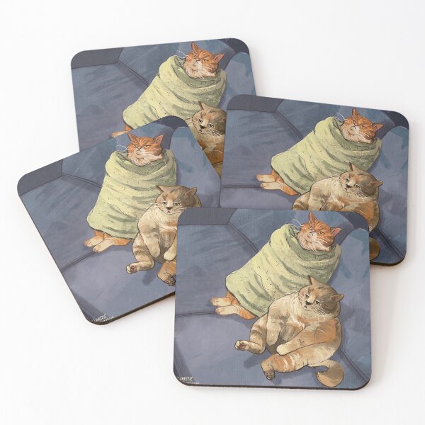 Item preview, Blanket Burrito: Daily Cat drawing 54 designed and sold by emwheezie.