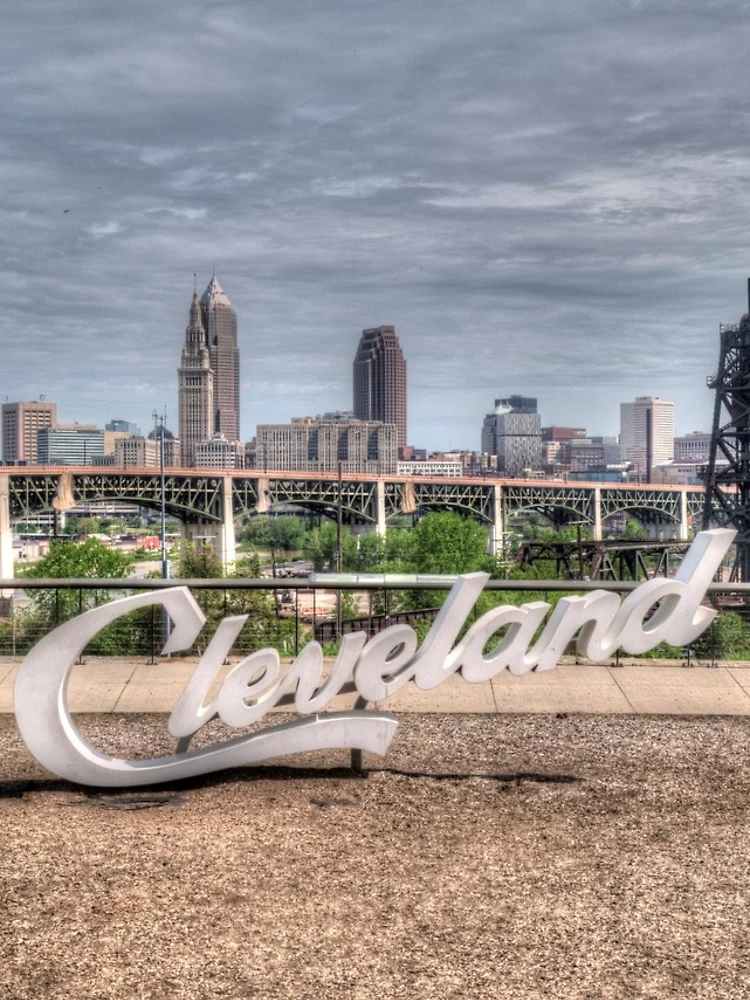Thumbnail 4 of 4, iPhone Case, Cleveland designed and sold by RandyDyer.