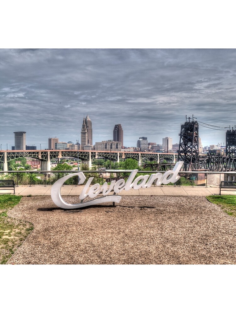 Thumbnail 3 of 3, Scarf, Cleveland designed and sold by RandyDyer.