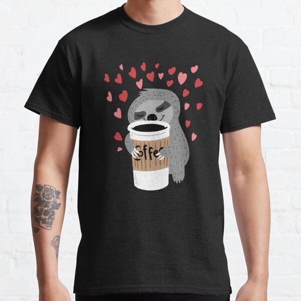 Coffee Sloth Classic T-Shirt
