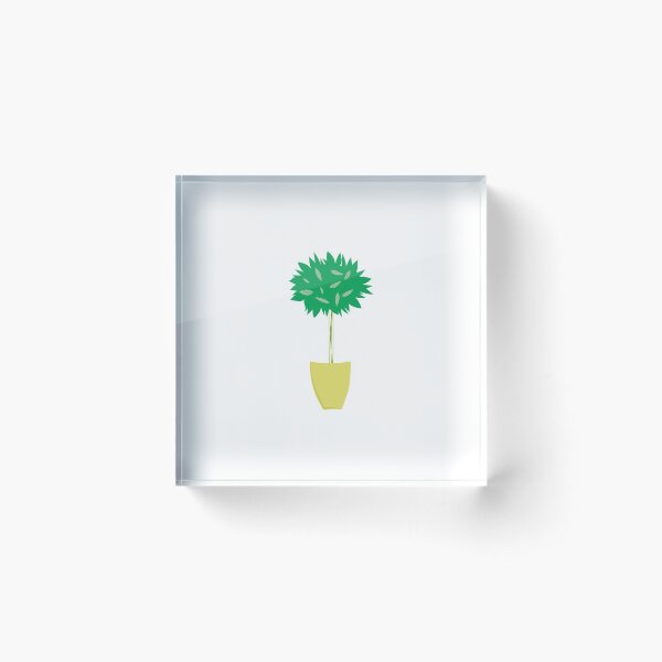Item preview, Green ficus home plant designed and sold by lisoks.