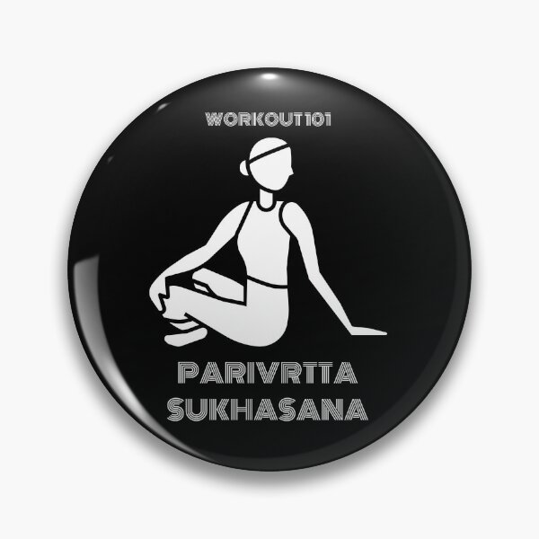Item preview, Parivrtta Sukhasana (Workout 101) designed and sold by BofflingDesigns.