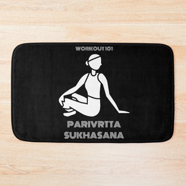 Item preview, Parivrtta Sukhasana (Workout 101) designed and sold by BofflingDesigns.