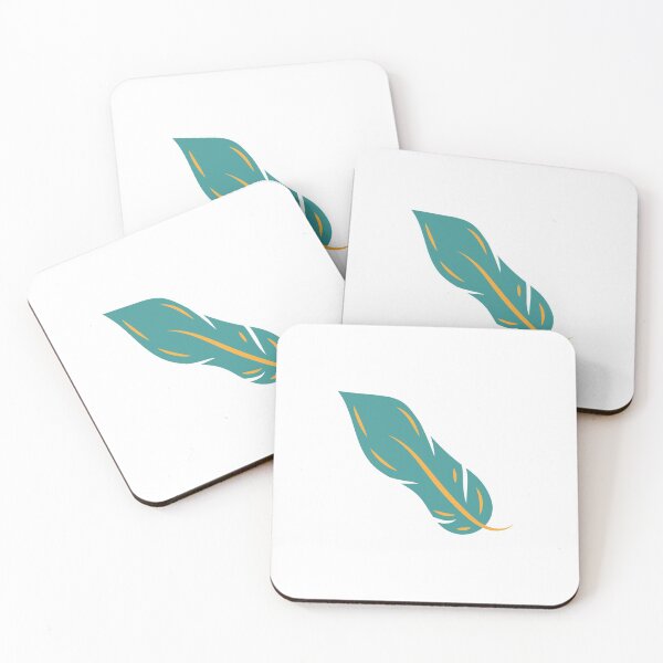 Item preview, Green feather designed and sold by Artsy Corner.
