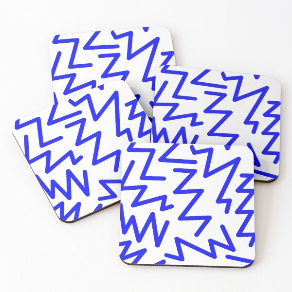 Item preview, blue zigzag pattern designed and sold by terididcote.