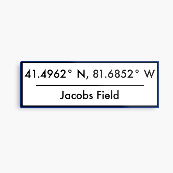 Jacobs Field Metal Print