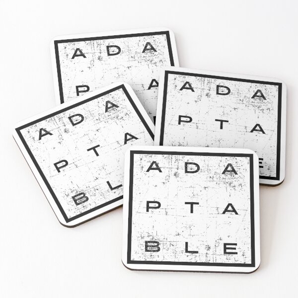 Item preview, Adaptable - 9 Letter Word Adjective designed and sold by Magic-Moon.