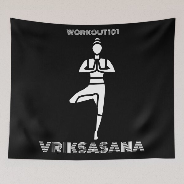 Item preview, Vriksasana (Workout 101) designed and sold by BofflingDesigns.