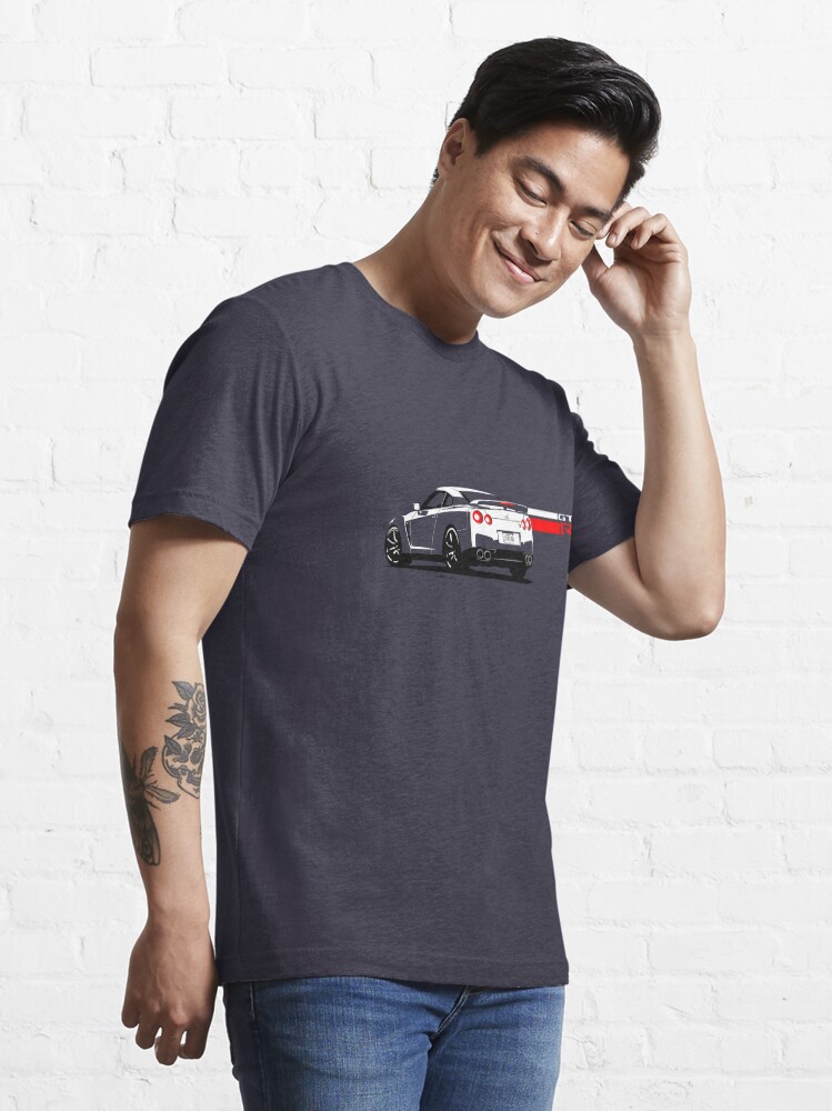 Thumbnail 3 of 7, Essential T-Shirt, Nissan GT-R designed and sold by ghost650.