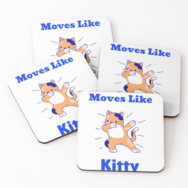 Item preview, Moves Like Kitty designed and sold by up4tee.